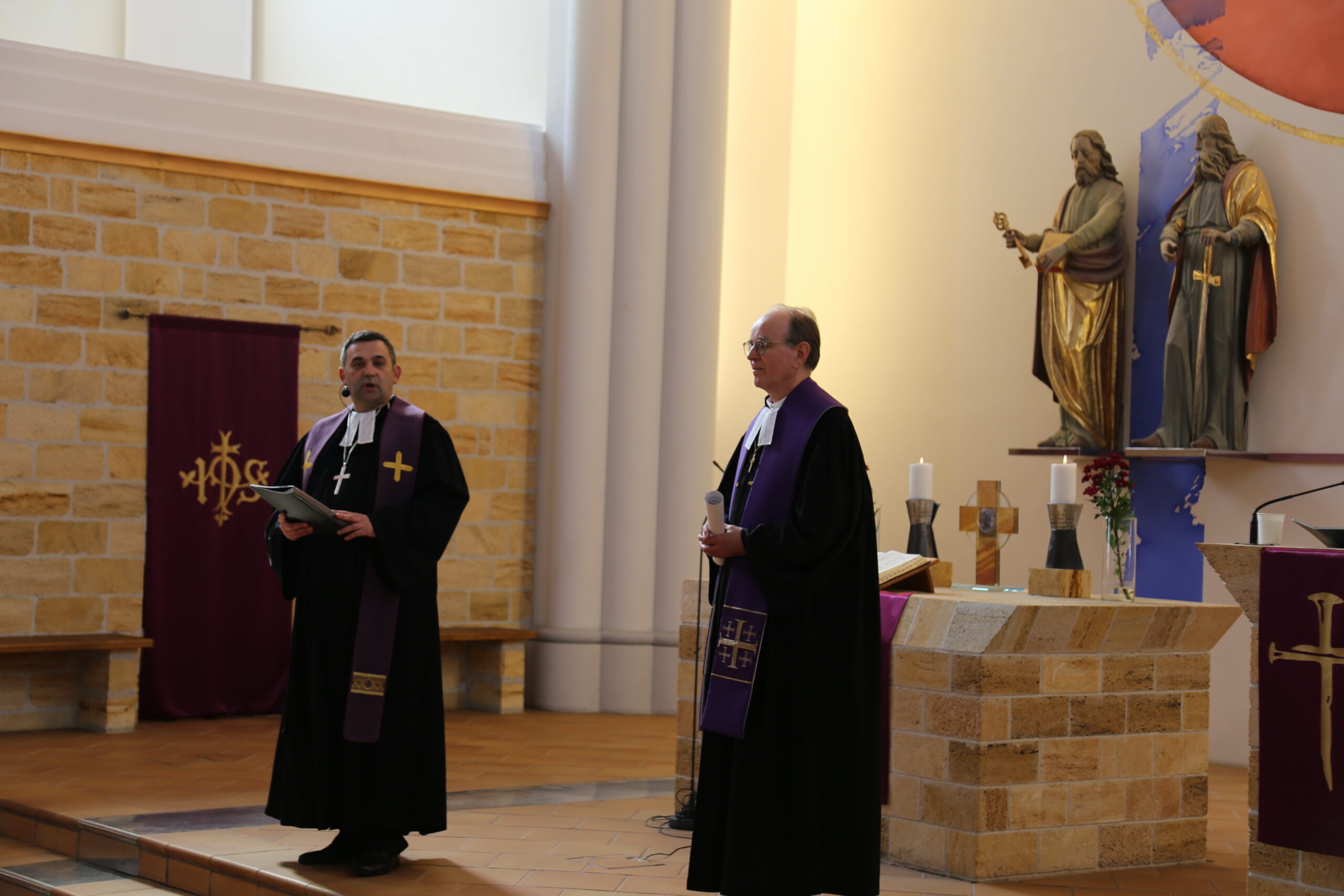 Joint Prayer For Peace With German Bishop During Odessa Visit German 