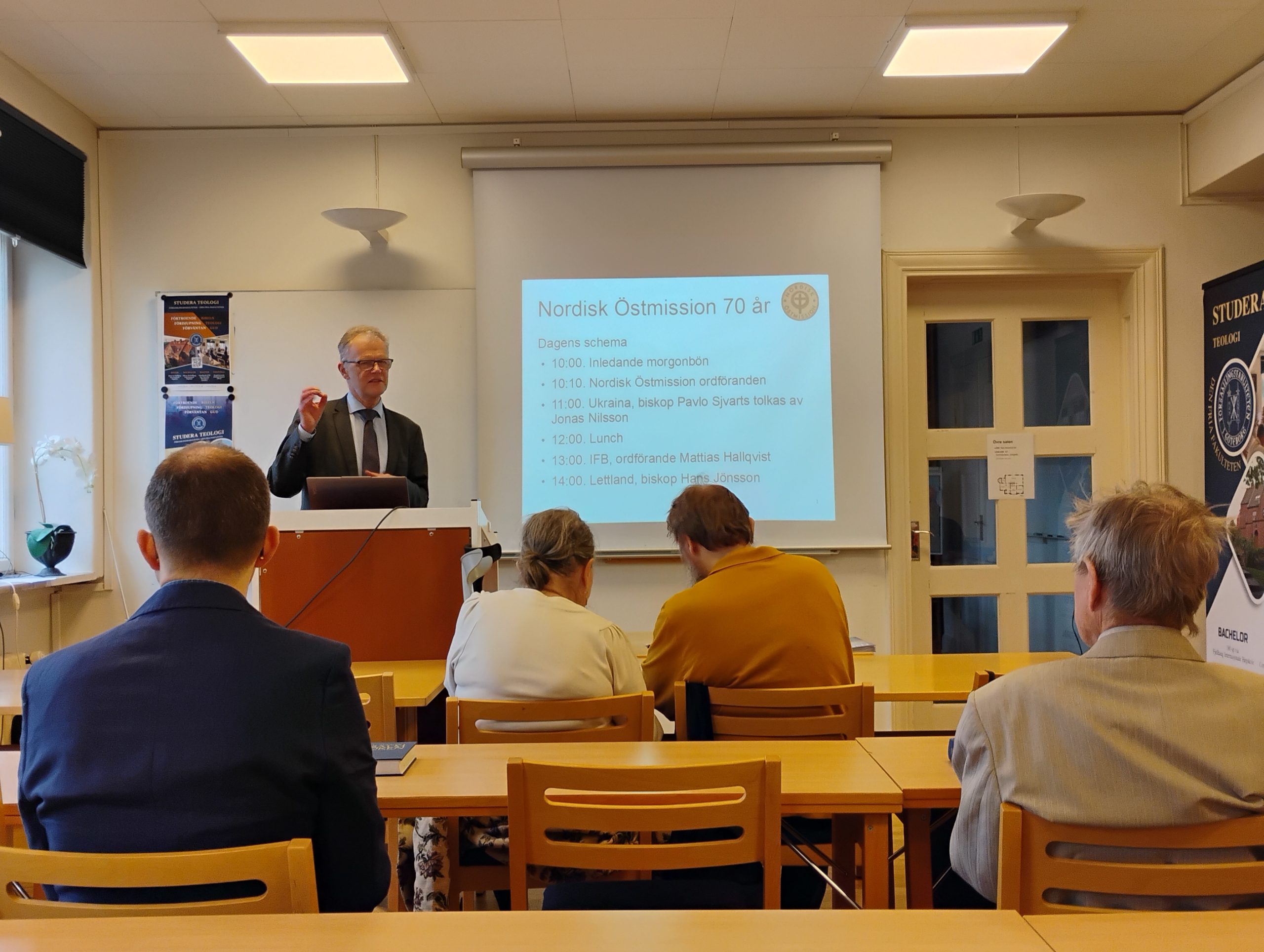 Відкриття зустрічі до 70-річчя Nordisk Östmission